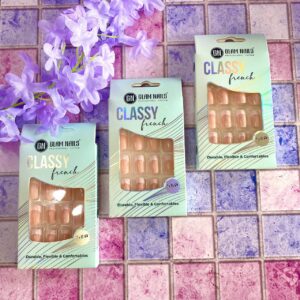 Uñas French Glam Nails