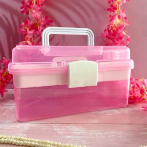 Caja Organizadora Celeste/Rosa