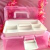 Caja Organizadora Celeste/Rosa - Imagen 2