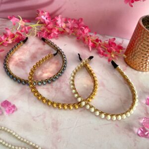 DIADEMA PERLAS COLORES