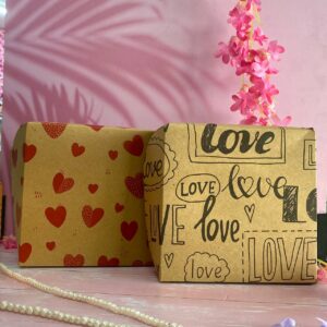 CAJA LOVE ROJA/NEGRO