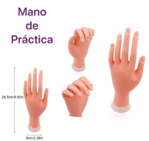 Mano de práctica Flexible