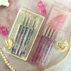 SET DE PINCELES LINER CLOVER X5