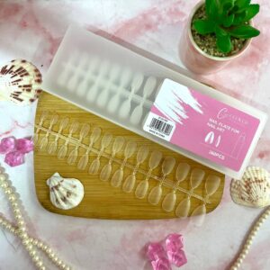 UÑAS SOFT GEL ALMENDRA  360PCS CLOVER