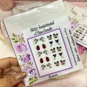 STICKERS ARTESANAL X10 PARES