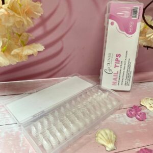 tips soft gel almendradas clover 240pcs