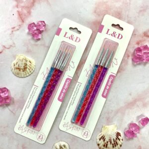 Set 3 Pinceles Liners L&D