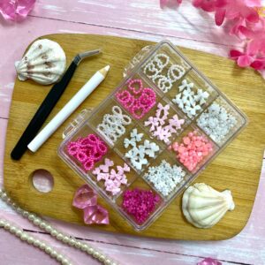 Caja De Apliques Lazos