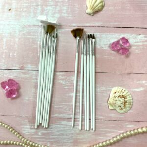 Set de Pinceles X6 Nail Art