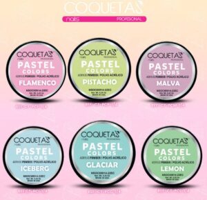 Acrilico Coquetas 0.25OZ Pastel/Mermaid