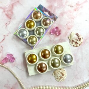 Efecto espejo x6 Glam Nails