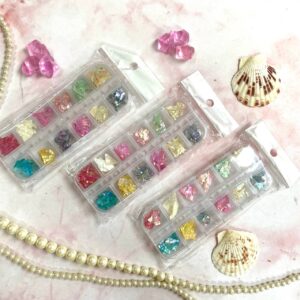 Concha Nacar Glam Nails