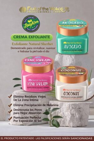 Exfoliante de Sal marina Wokali