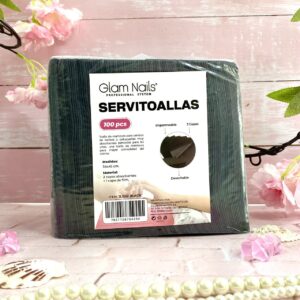 servitoalla 3 capas 100pcs glam nails