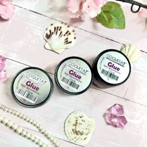 glue nail decoracion coquetas