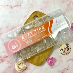 uñas soft ultra short almendra 600pcs