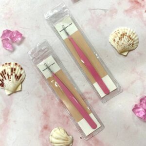 pinzas rosa punta plateada l (copia)