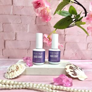Base Coat Glam Nails