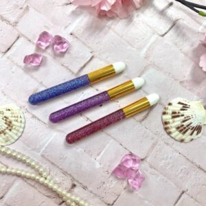 Brochas De Pestañas Glitter