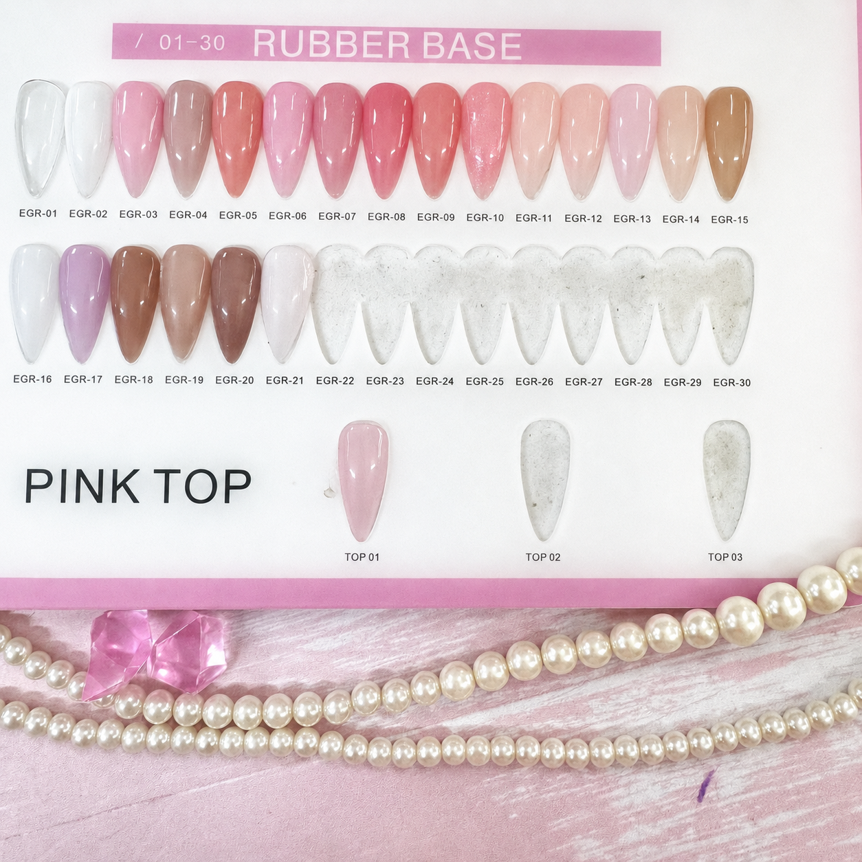 Base Rubber Glam Nails - Imagen 2