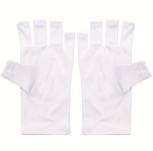 Guantes De Manicura Blancos