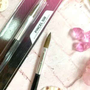 pincel acrilico academico master nails #10r