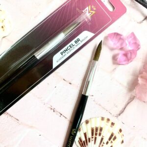pincel acrilico academico master nails #8r