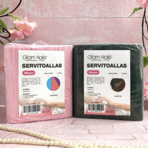 Servitoalla 3 Capas 100Pcs Glam Nails