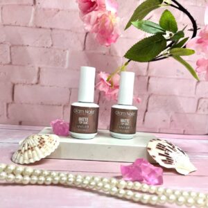 Top Coat Matte Glam Nails