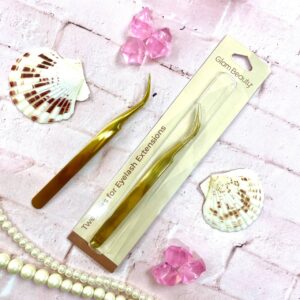 Pinzas Glam Beauty Semi Curva