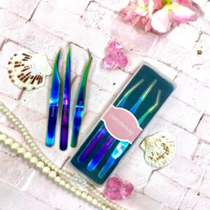 Set De Pinzas Glam Beauty 3Pcs