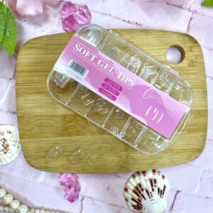 Uñas Soft Gel Para Pies Clover 120Pcs