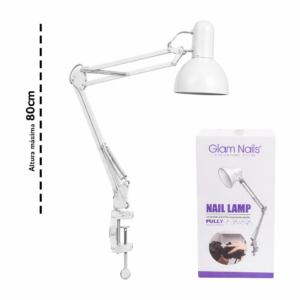 Lampara Para Mesa Glam Nails Blanca