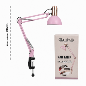 Lampara Para Mesa Dorada Glam Nails