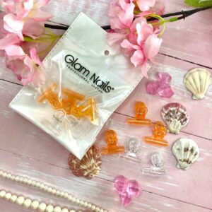 Pinzas Para Poly Gel Glam Nails 5PCS