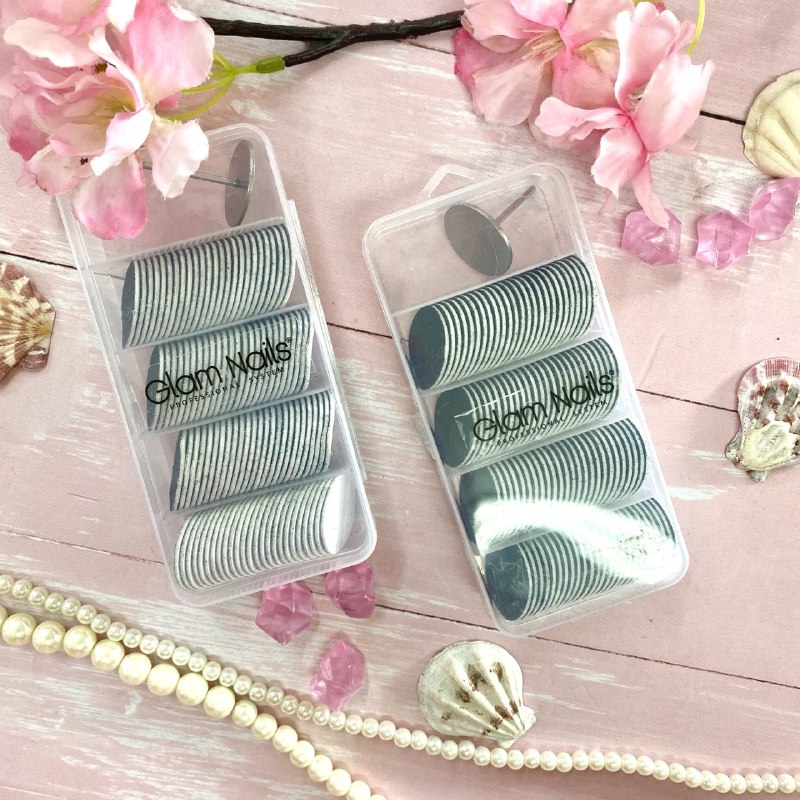Pododiscos Glam Nails X100Pcs