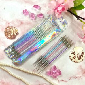 Set De Linner+ Punteros Cristales 5Pcs