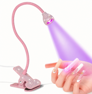 Lampara Cristales Soft Gel Pinza