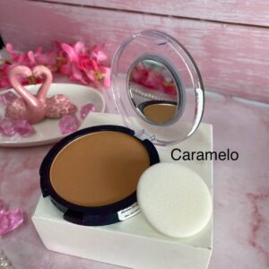 Polvo Compacto Vogue Mate Natural Caramelo