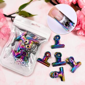 Pinzas de metal Poly gel 5pcs