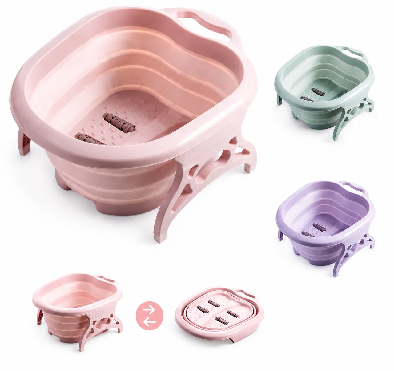 Tina plegable Spa para pies