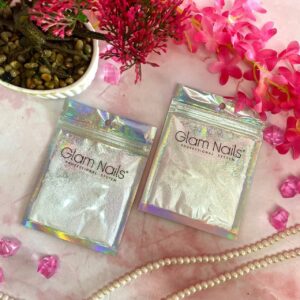 Glitter Efecto Azúcar Glam Nails