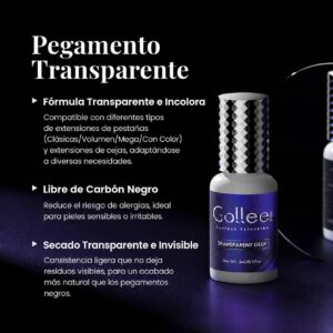 Goma transparente Gollee 5ml