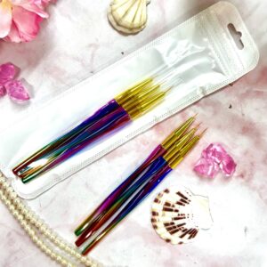 Pincel Liner Unicornio 3 Pcs
