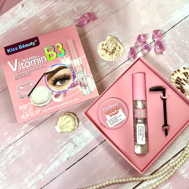Kit Para Cejas Kiss Beauty 3Pcs