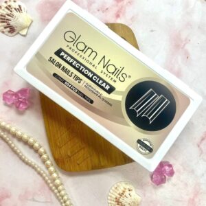 Tips Clear Glam Nails Curvatura C