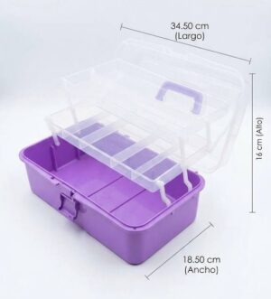 Organizador De Plastico Grande 3Pisos
